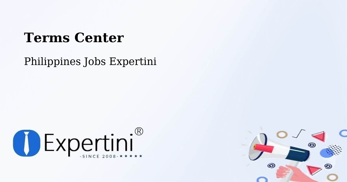 Terms of Service – Baliuag - Philippines Jobs Expertini
